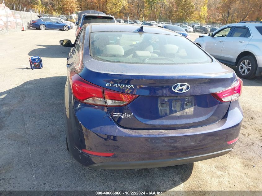 2014 Hyundai Elantra Se VIN: 5NPDH4AE9EH481954 Lot: 40666860