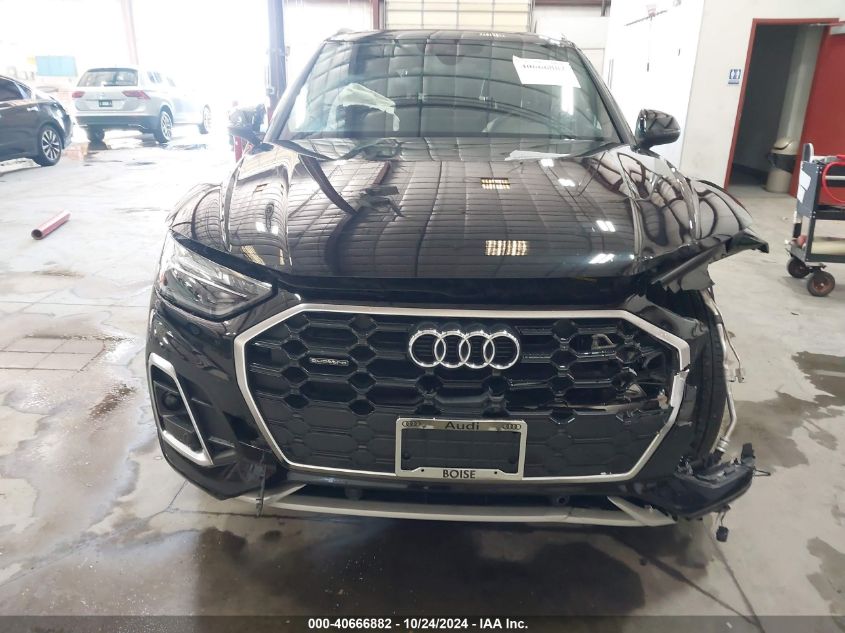 2022 Audi Q5 S Line Premium VIN: WA1GAAFY0N2134253 Lot: 40666882