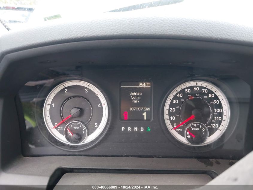 2013 RAM 2500 TRADESMAN - 3C6UR5CL4DG532550