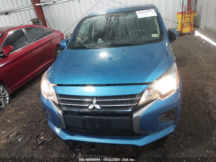 2022 Mitsubishi Mirage G4 Es VIN: ML32FUFJ9NHF03667 Lot: 40666894