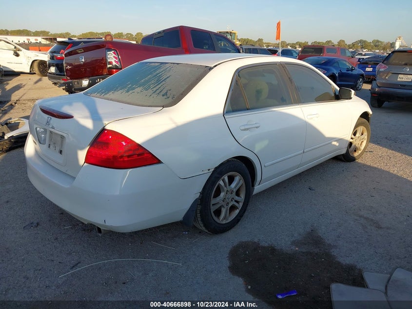 2007 HONDA ACCORD SDN VIN: 1HGCM56327A174965