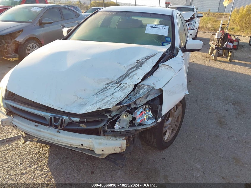 2007 HONDA ACCORD SDN VIN: 1HGCM56327A174965