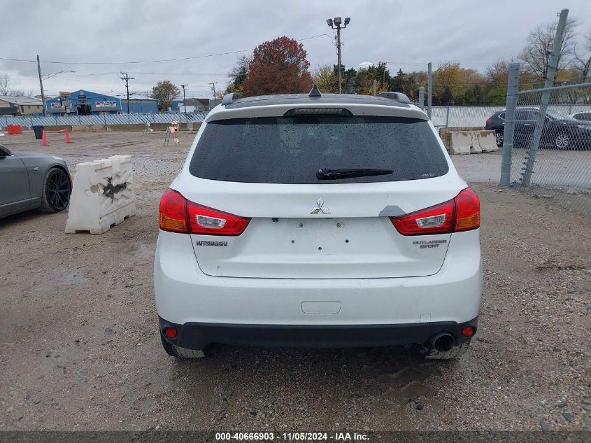 2015 Mitsubishi Outlander Sport Se VIN: 4A4AR4AU5FE028495 Lot: 40666903