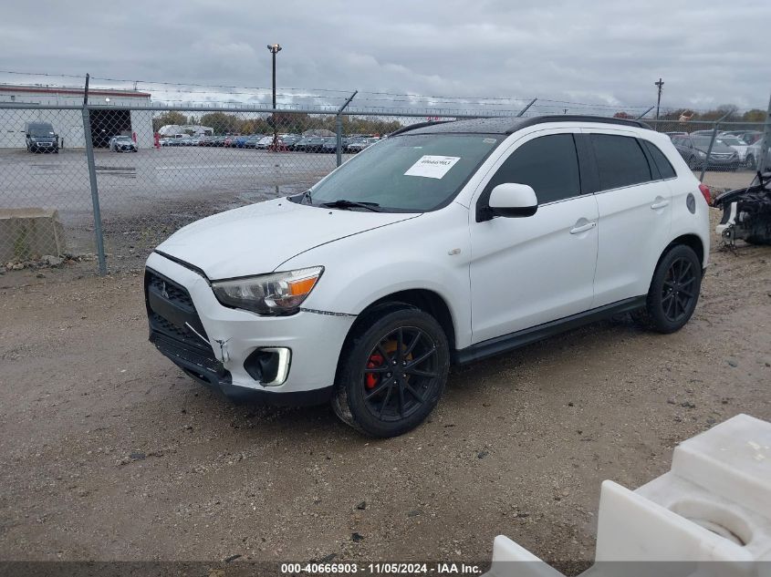 VIN 4A4AR4AU5FE028495 2015 MITSUBISHI OUTLANDER SPORT no.2