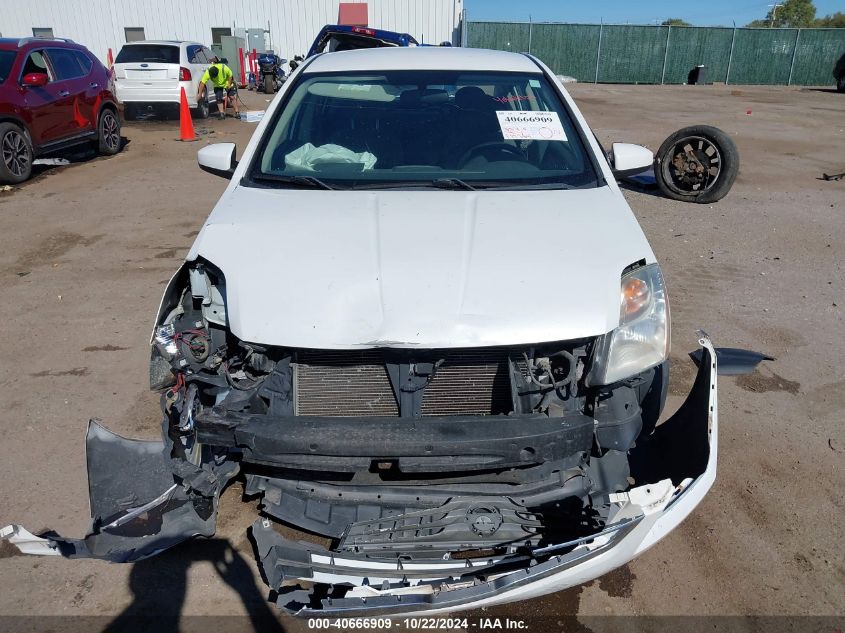 2012 Nissan Sentra 2.0 S VIN: 3N1AB6AP3CL707732 Lot: 40666909