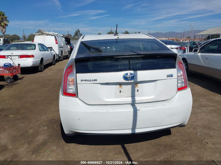 2013 Toyota Prius Three VIN: JTDKN3DUXD5686873 Lot: 40666927