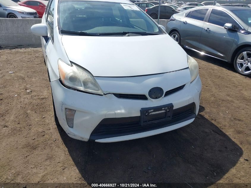 2013 Toyota Prius Three VIN: JTDKN3DUXD5686873 Lot: 40666927