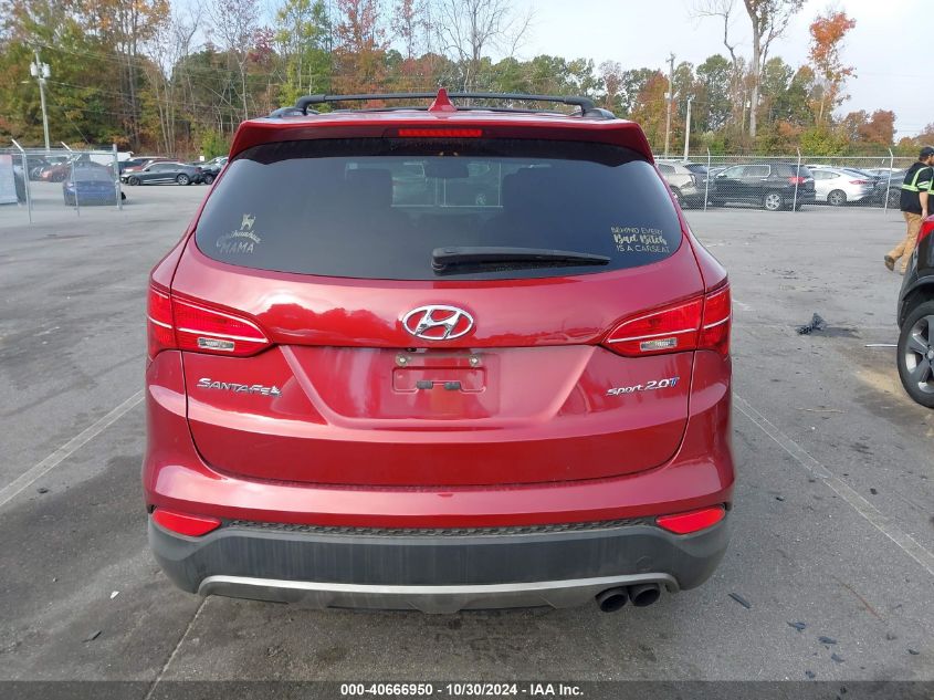 2014 Hyundai Santa Fe Sport 2.0L Turbo VIN: 5XYZU3LA8EG213829 Lot: 40666950