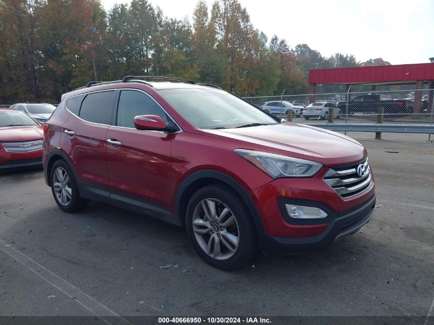 2014 Hyundai Santa Fe Sport 2.0L Turbo VIN: 5XYZU3LA8EG213829 Lot: 40666950