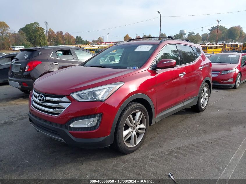 2014 Hyundai Santa Fe Sport 2.0L Turbo VIN: 5XYZU3LA8EG213829 Lot: 40666950