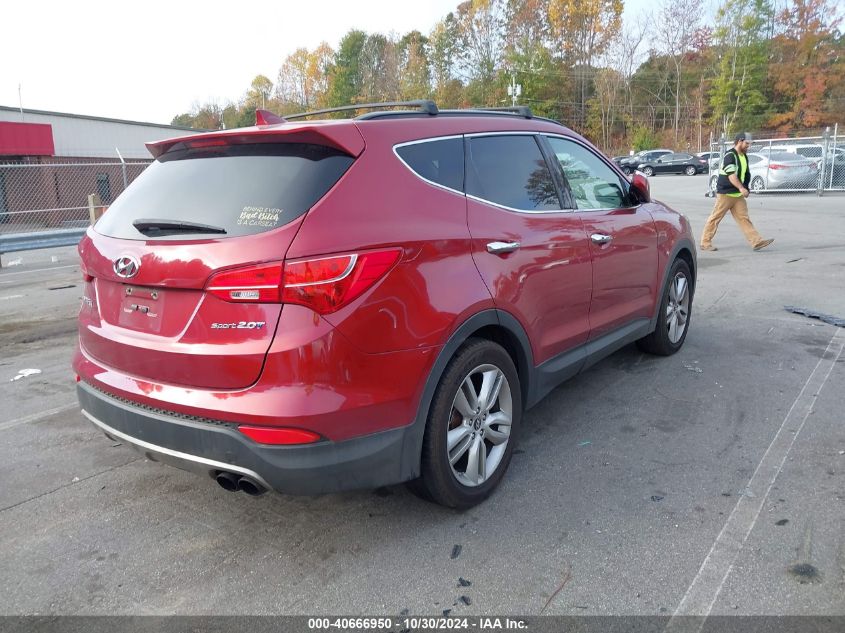 2014 Hyundai Santa Fe Sport 2.0L Turbo VIN: 5XYZU3LA8EG213829 Lot: 40666950