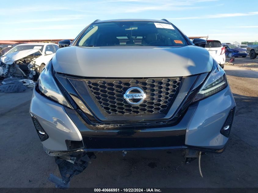 2022 Nissan Murano Sv Fwd VIN: 5N1AZ2BJ5NC125203 Lot: 40666951