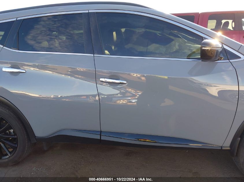 2022 Nissan Murano Sv Fwd VIN: 5N1AZ2BJ5NC125203 Lot: 40666951