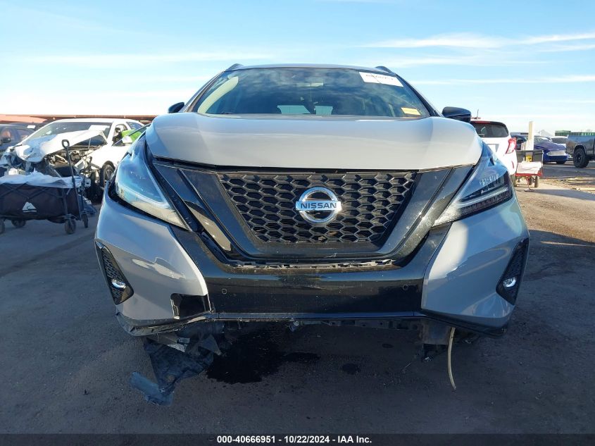 2022 Nissan Murano Sv Fwd VIN: 5N1AZ2BJ5NC125203 Lot: 40666951