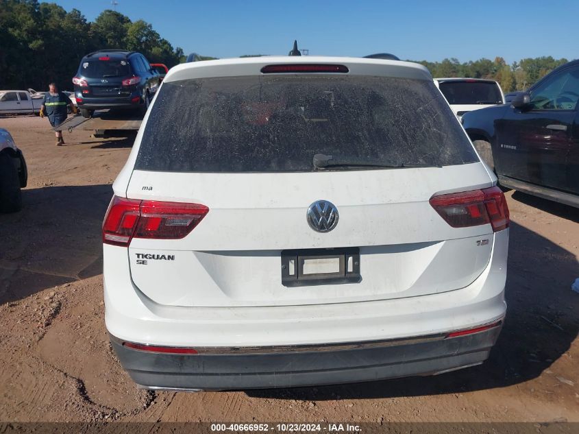 2018 Volkswagen Tiguan 2.0T Se/2.0T Sel VIN: 3VV3B7AX1JM096829 Lot: 40666952