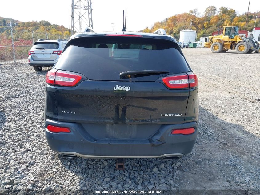 2016 Jeep Cherokee Limited VIN: 1C4PJMDS1GW122033 Lot: 40666975