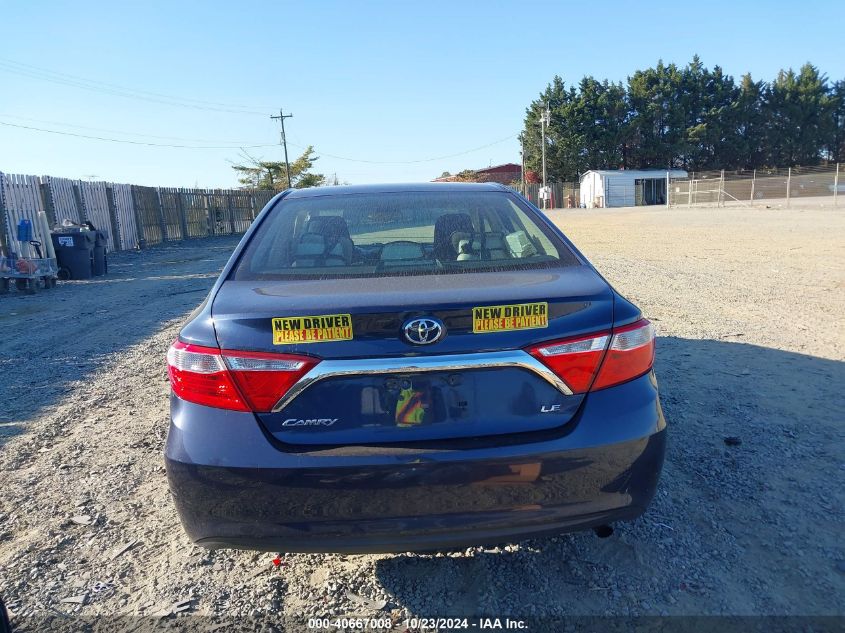 2015 Toyota Camry Le VIN: 4T4BF1FK7FR449121 Lot: 40667008