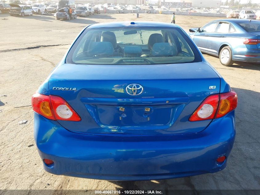 2010 Toyota Corolla Le VIN: 2T1BU4EE2AC415174 Lot: 40667016