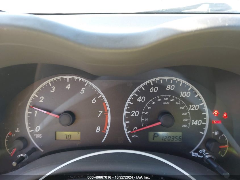 2010 Toyota Corolla Le VIN: 2T1BU4EE2AC415174 Lot: 40667016