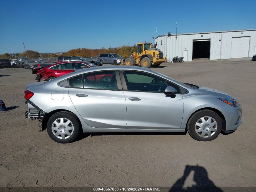 2018 Chevrolet Cruze Ls VIN: 1G1BC5SM4J7168206 Lot: 40667033