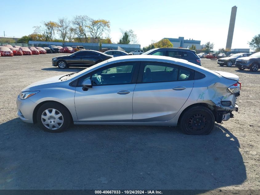 2018 Chevrolet Cruze Ls VIN: 1G1BC5SM4J7168206 Lot: 40667033