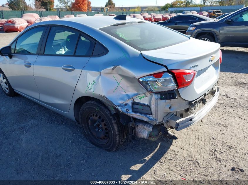 2018 Chevrolet Cruze Ls VIN: 1G1BC5SM4J7168206 Lot: 40667033