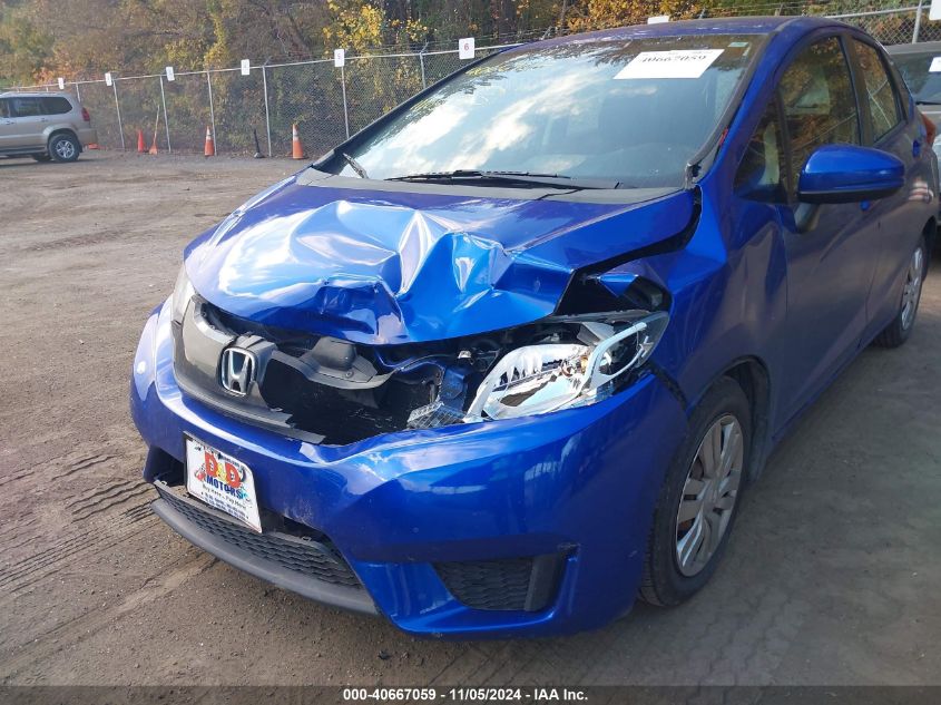 2015 Honda Fit Lx VIN: 3HGGK5G5XFM732568 Lot: 40667059