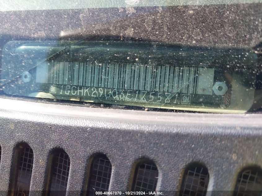 2003 Chevrolet Silverado 2500Hd Ls VIN: 1GCHK29U03E175581 Lot: 40667070