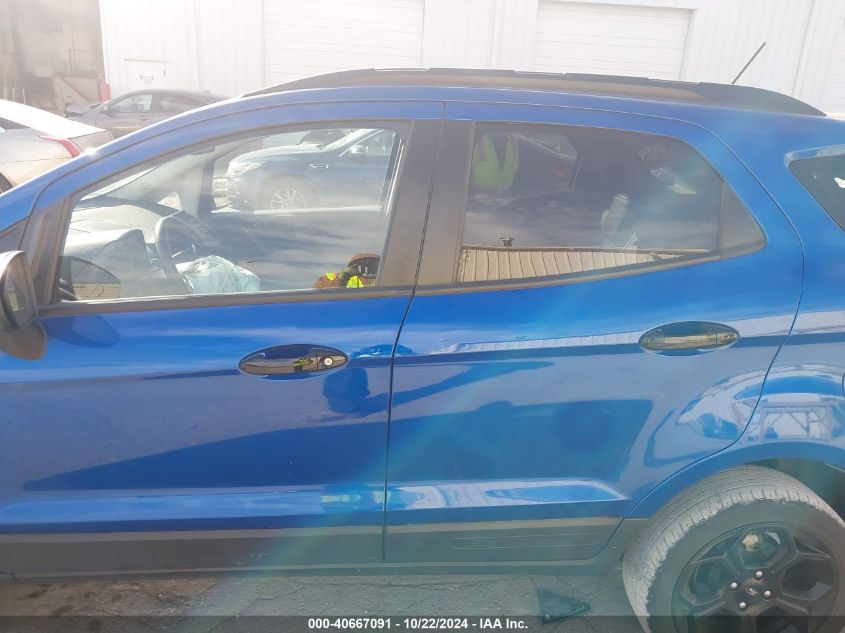 2021 Ford Ecosport Ses VIN: MAJ6S3JL2MC422361 Lot: 40667091