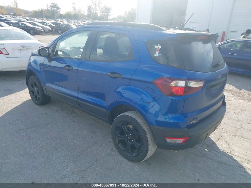 VIN MAJ6S3JL2MC422361 2021 FORD ECOSPORT no.3