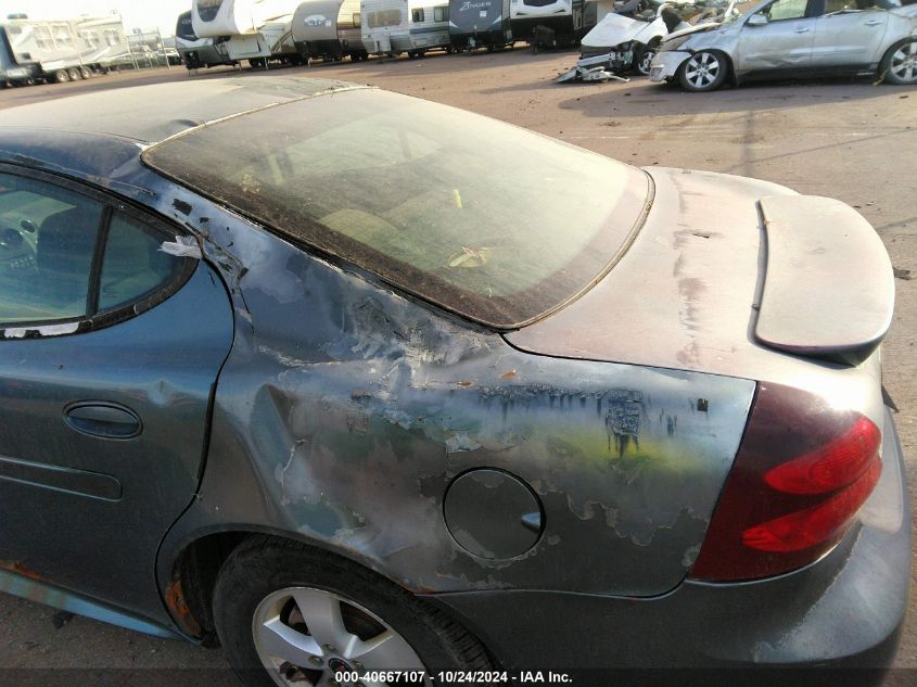 2006 Pontiac Grand Prix VIN: 2G2WP552761133823 Lot: 40667107