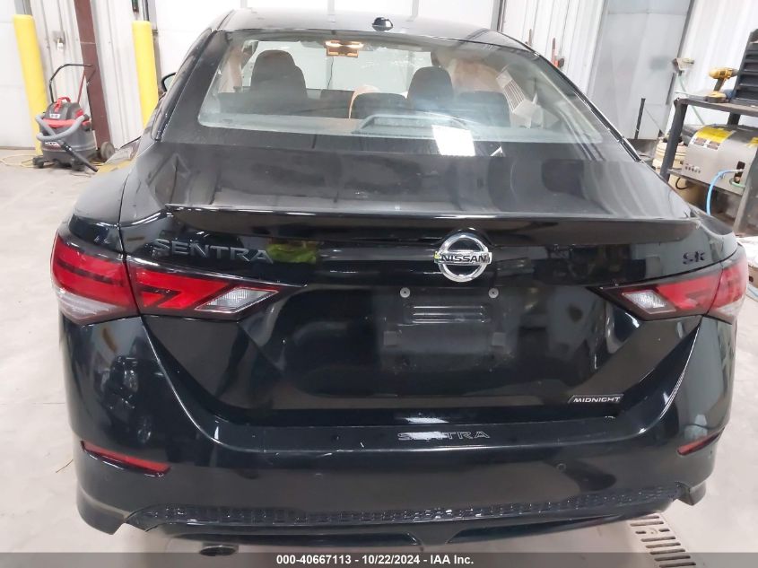 2022 Nissan Sentra Sr Xtronic Cvt VIN: 3N1AB8DV1NY303517 Lot: 40667113