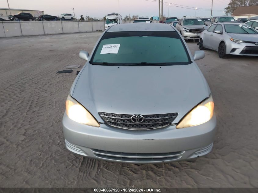 2003 Toyota Camry Le/Xle/Se VIN: 4T1BE32K63U695894 Lot: 40667120