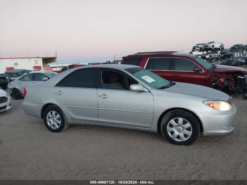 2003 Toyota Camry Le/Xle/Se VIN: 4T1BE32K63U695894 Lot: 40667120