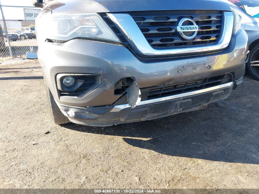 2017 Nissan Pathfinder Sv VIN: 5N1DR2MM7HC696409 Lot: 40667130