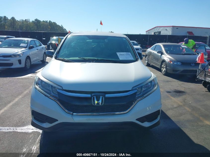 2016 Honda Cr-V Se VIN: 5J6RM3H47GL031558 Lot: 40667151