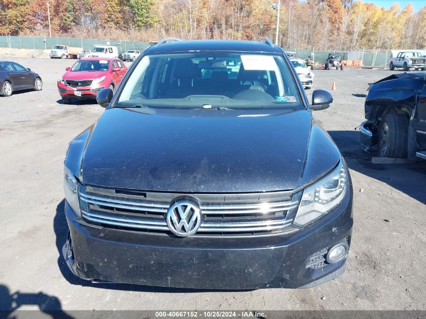 2016 Volkswagen Tiguan Se VIN: WVGBV7AX0GW582635 Lot: 40667152