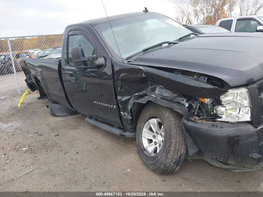 2009 Chevrolet Silverado 1500 Work Truck VIN: 1GCEC14C49Z121324 Lot: 40667153