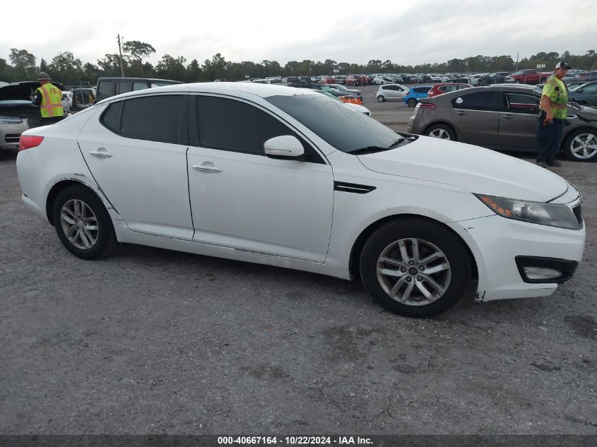 2013 Kia Optima Lx VIN: 5XXGM4A75DG145402 Lot: 40667164