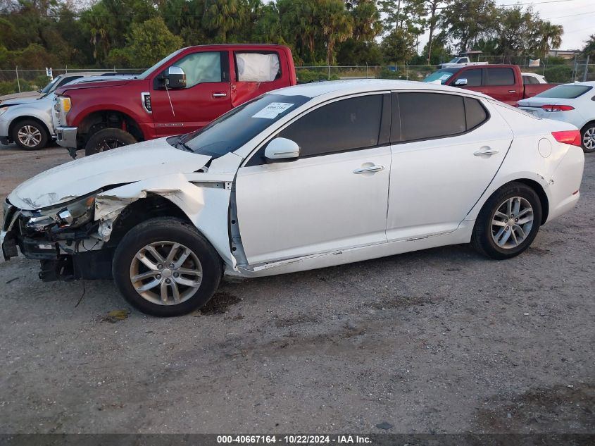 2013 Kia Optima Lx VIN: 5XXGM4A75DG145402 Lot: 40667164