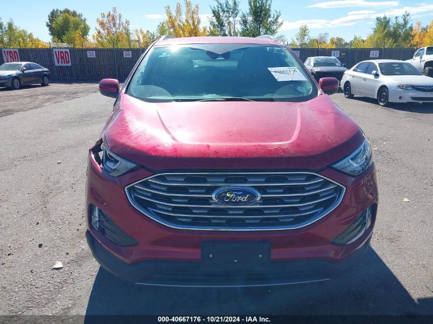 2021 Ford Edge Sel VIN: 2FMPK4J91MBA42688 Lot: 40667176