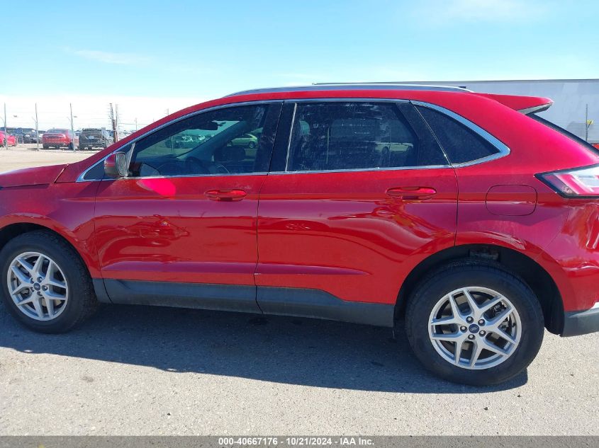 2021 Ford Edge Sel VIN: 2FMPK4J91MBA42688 Lot: 40667176