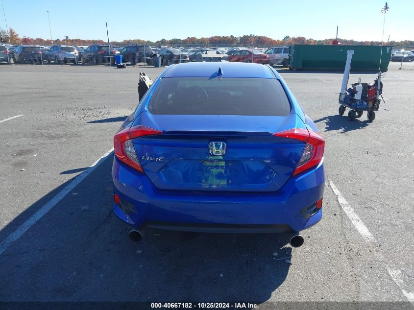 2017 Honda Civic Ex-T VIN: 19XFC1F34HE213982 Lot: 40667182