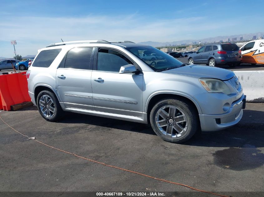 2011 GMC Acadia Denali VIN: 1GKKRTED3BJ402060 Lot: 40667189
