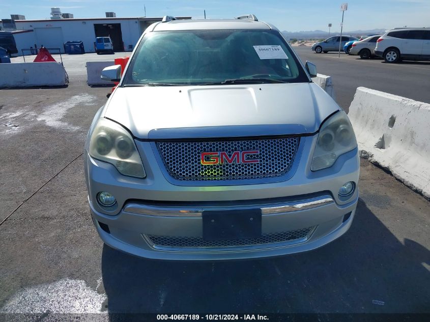 2011 GMC Acadia Denali VIN: 1GKKRTED3BJ402060 Lot: 40667189