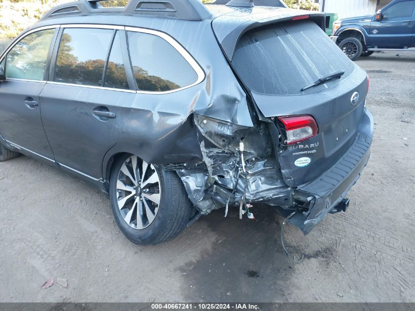 2017 Subaru Outback 2.5I Limited VIN: 4S4BSANC5H3246088 Lot: 40667241