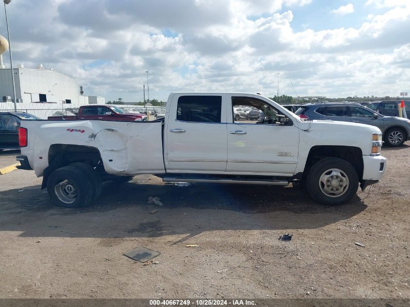 2015 Chevrolet Silverado 3500Hd High Country VIN: 1GC4K1E86FF588590 Lot: 40667249