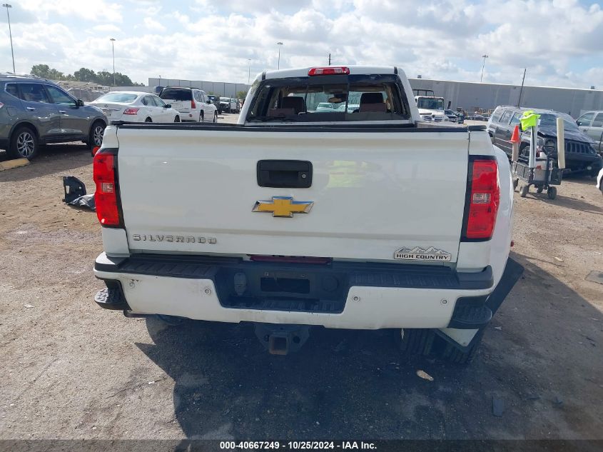 2015 Chevrolet Silverado 3500Hd High Country VIN: 1GC4K1E86FF588590 Lot: 40667249