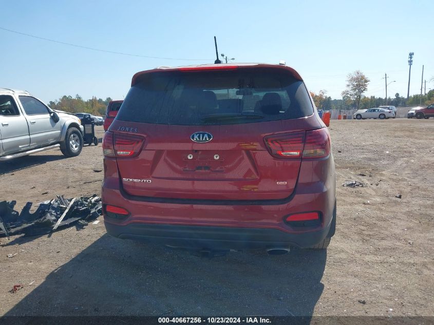 2020 Kia Sorento 2.4L Lx VIN: 5XYPG4A33LG688150 Lot: 40667256