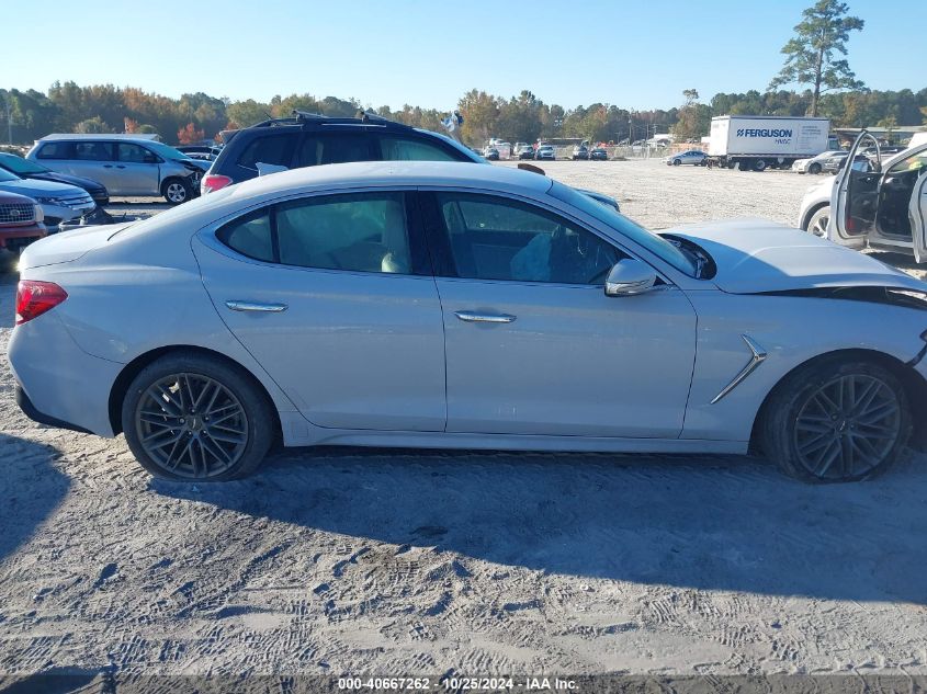 2019 Genesis G70 2.0T Advanced VIN: KMTG64LA3KU024508 Lot: 40667262